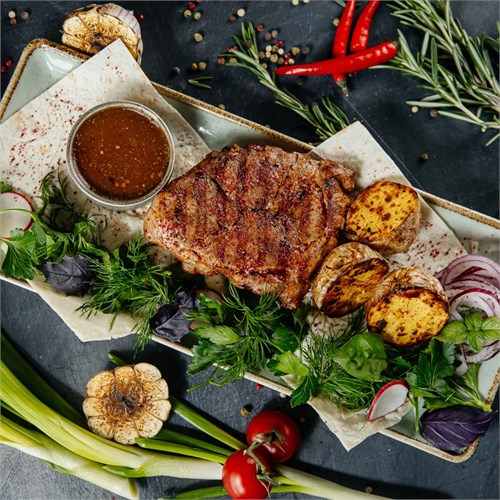 Стейк из свиной шеи 02668 - фото 179