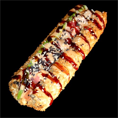 Ролл-дог с лососем 04222