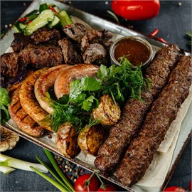 Поляна "Корова на бочке" 02600