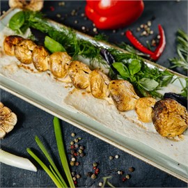 Шампиньоны на мангале 02579