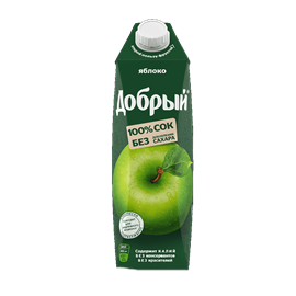 Сок Добрый Яблоко 2  л  01245