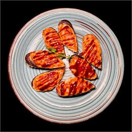 Мидии запеченые 03890