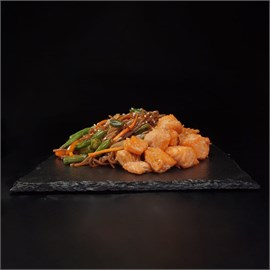 Соба с лососем  01944